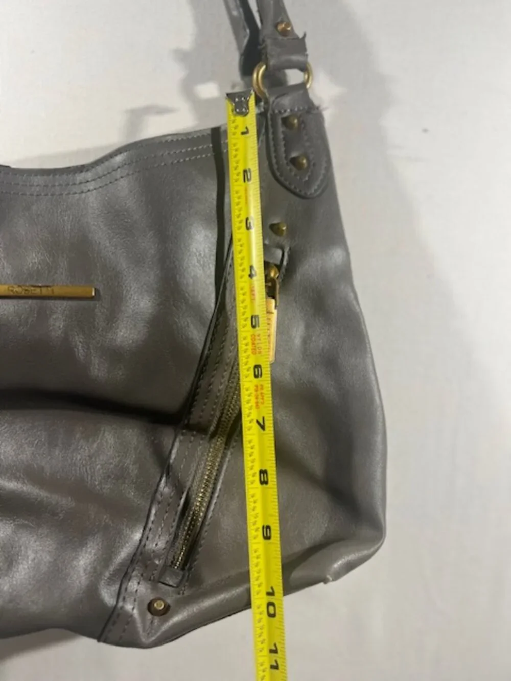 Rosetti Tabby 4-Poster Shoulder Bag - Castle Grey Vegan Leather